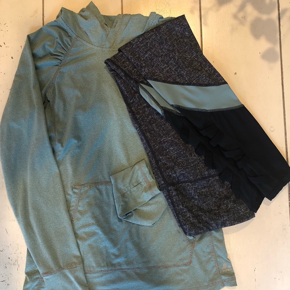 RBX Long Sleeve Hooded pullover & Matching Legging